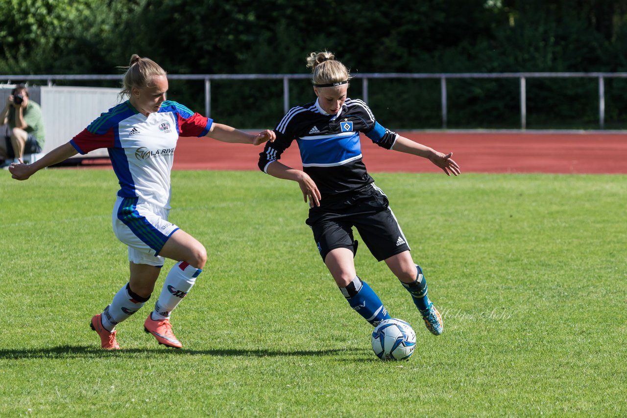 Bild 300 - wBJ SV Henstedt Ulzburg - Hamburger SV : Ergebnis: 0:2